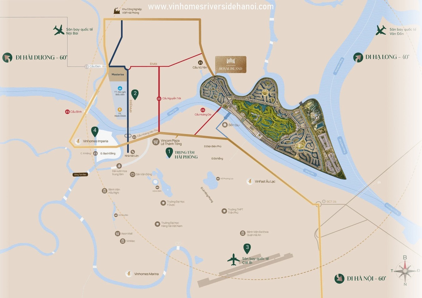 Tầm nhìn chiến lược về Vinhomes Royal Island