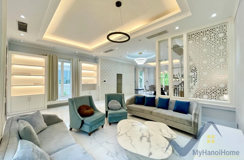 Xem ảnh 5: Ảnh 5: Biệt thự Bằng Lăng Vinhomes Riverside cho thuê full nội thất
