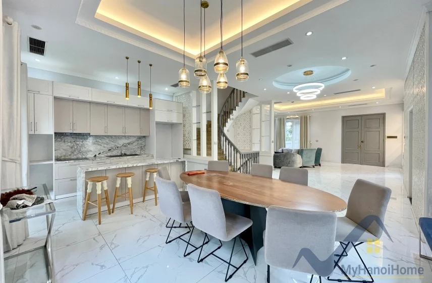 Xem ảnh 8: Ảnh 8: Biệt thự Bằng Lăng Vinhomes Riverside cho thuê full nội thất