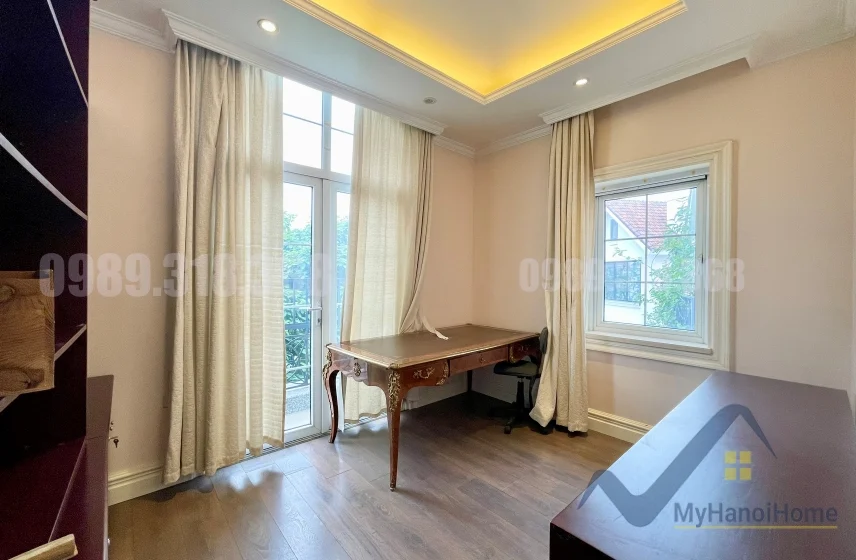 Xem ảnh 25: Ảnh 25: Biệt thự cho thuê tại KĐT Vinhomes Riverside gần BIS, có nội thất