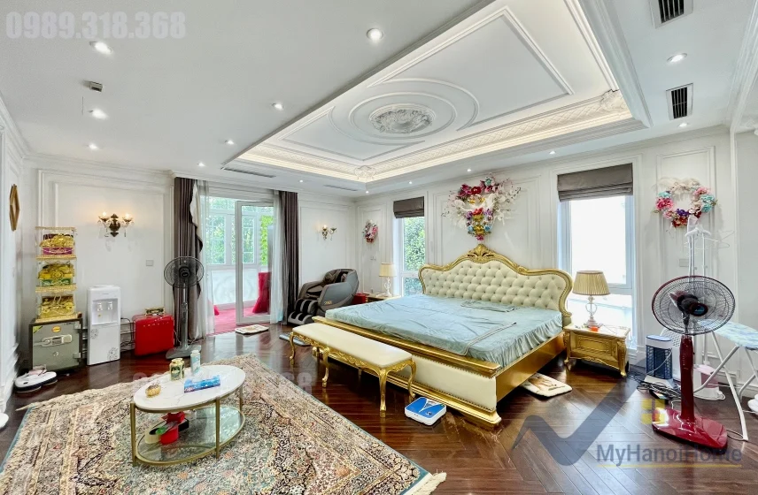 Xem ảnh 3: Ảnh 3: Biệt thự cho thuê Vinhomes Riverside đơn lập, có bể bơi, thang máy