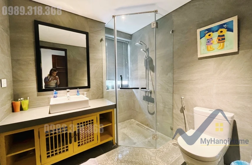 Xem ảnh 20: Ảnh 20: Biệt thự cho thuê Vinhomes Riverside, đơn lập có tầng hầm