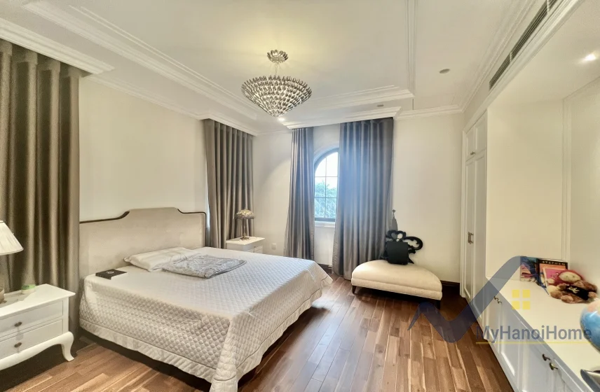 Xem ảnh 13: Ảnh 13: Biệt thự cho thuê Vinhomes Riverside đơn lập nội thất Indochine