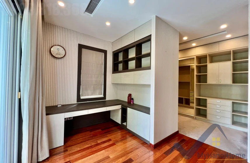 Xem ảnh 6: Ảnh 6: Biệt thự đơn lập cho thuê Vinhomes Riverside 4PN trang bị đủ đồ