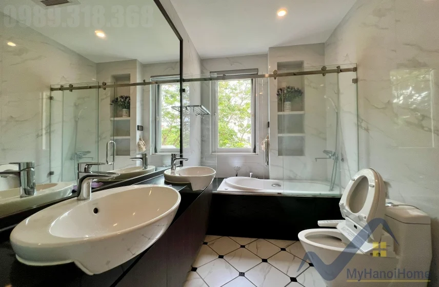 Xem ảnh 11: Ảnh 11: Biệt thự đơn lập cho thuê Vinhomes Riverside 4PN trang bị đủ đồ