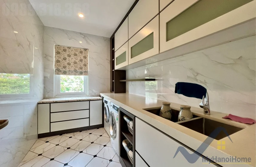 Xem ảnh 19: Ảnh 19: Biệt thự đơn lập cho thuê Vinhomes Riverside 4PN trang bị đủ đồ