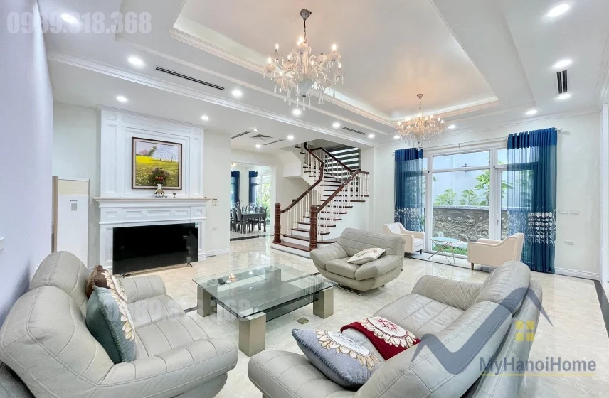 Xem ảnh 2: Ảnh 2: Biệt thự đơn lập cho thuê Vinhomes Riverside gần BIS