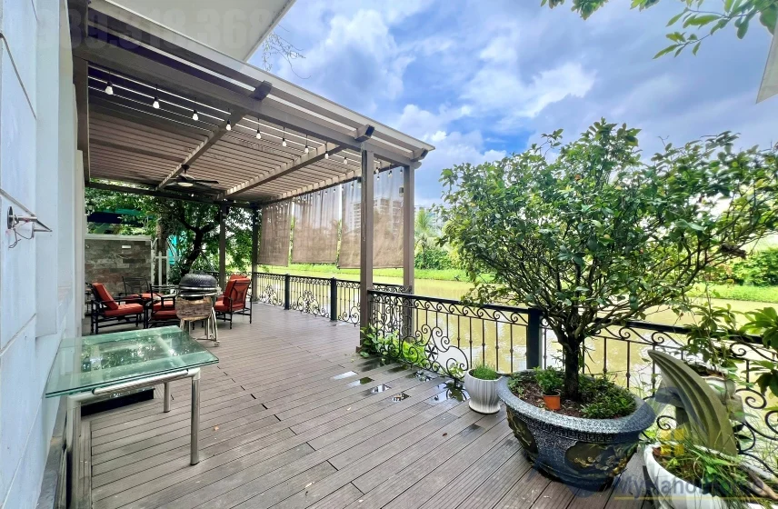 Xem ảnh 3: Ảnh 3: Biệt thự đơn lập cho thuê Vinhomes The Harmony nội thất hiện đại