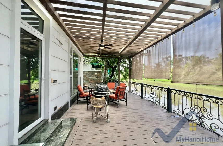 Xem ảnh 4: Ảnh 4: Biệt thự đơn lập cho thuê Vinhomes The Harmony nội thất hiện đại
