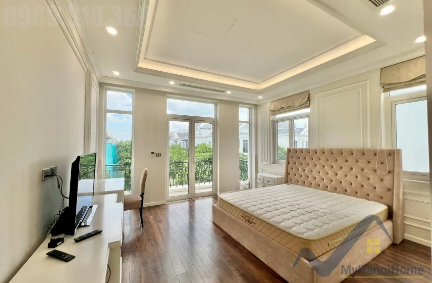 Xem ảnh 18: Ảnh 18: Biệt thự đơn lập cho thuê Vinhomes The Harmony nội thất hiện đại