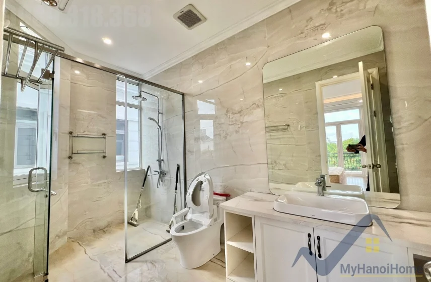 Xem ảnh 20: Ảnh 20: Biệt thự đơn lập cho thuê Vinhomes The Harmony nội thất hiện đại