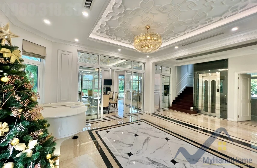 Xem ảnh 26: Ảnh 26: Biệt thự đơn lập cho thuê Vinhomes The Harmony nội thất hiện đại
