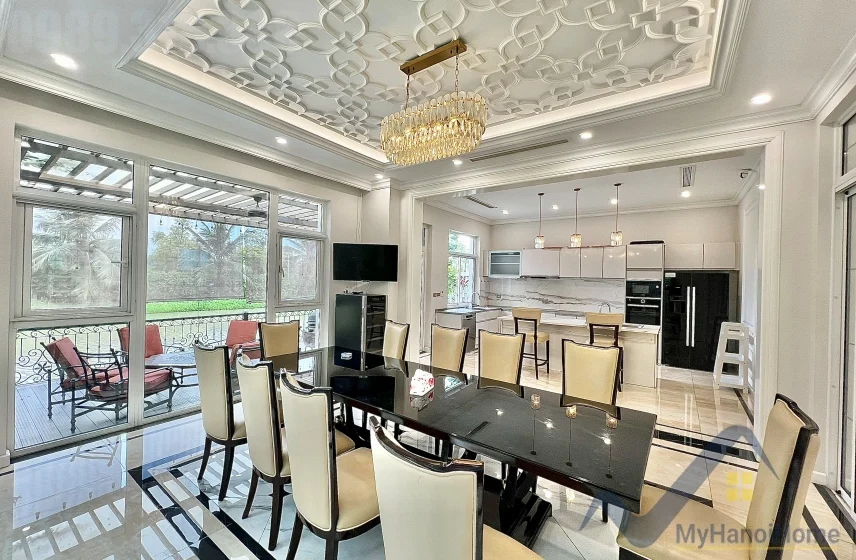 Xem ảnh 28: Ảnh 28: Biệt thự đơn lập cho thuê Vinhomes The Harmony nội thất hiện đại