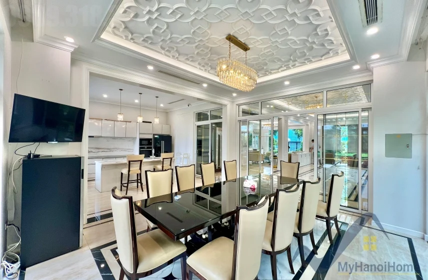 Xem ảnh 29: Ảnh 29: Biệt thự đơn lập cho thuê Vinhomes The Harmony nội thất hiện đại