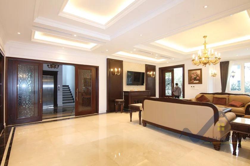 Xem ảnh 24: Ảnh 24: Biệt thự đơn lập rất rộng Vinhomes Riverside cho thuê mới