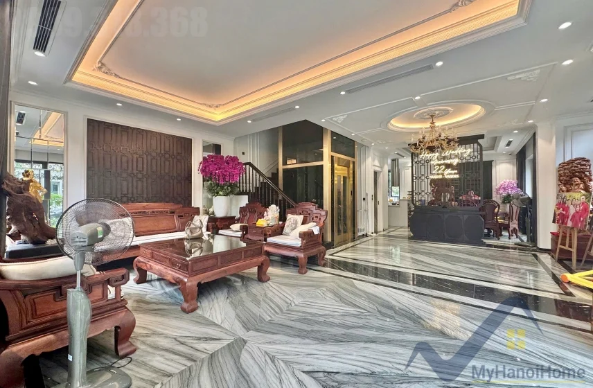 Xem ảnh 2: Ảnh 2: Biệt thự đơn lập Vinhomes Riverside cho thuê, đủ nội thất, gần BIS