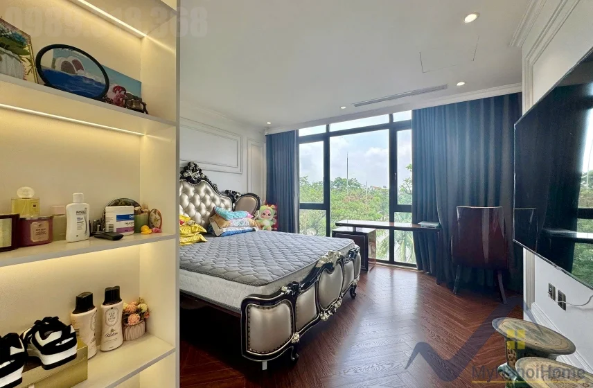 Xem ảnh 6: Ảnh 6: Biệt thự đơn lập Vinhomes Riverside cho thuê, đủ nội thất, gần BIS