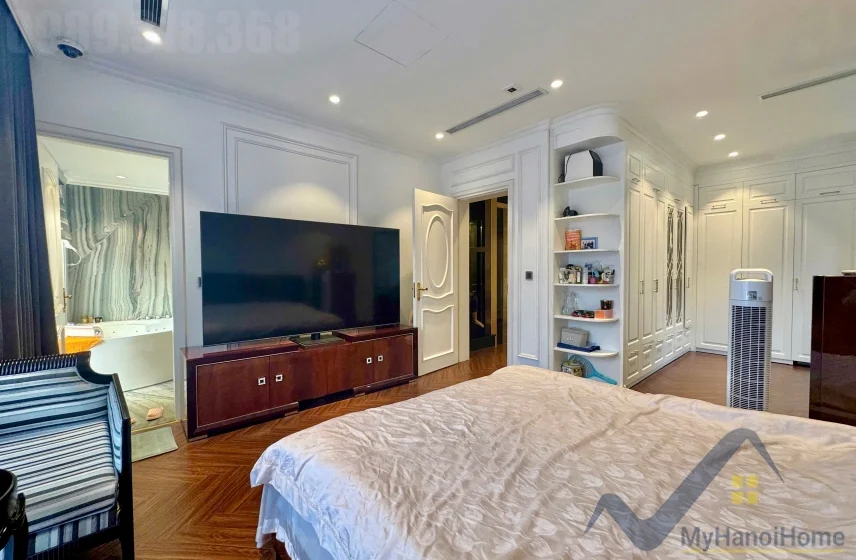 Xem ảnh 17: Ảnh 17: Biệt thự đơn lập Vinhomes Riverside cho thuê, đủ nội thất, gần BIS