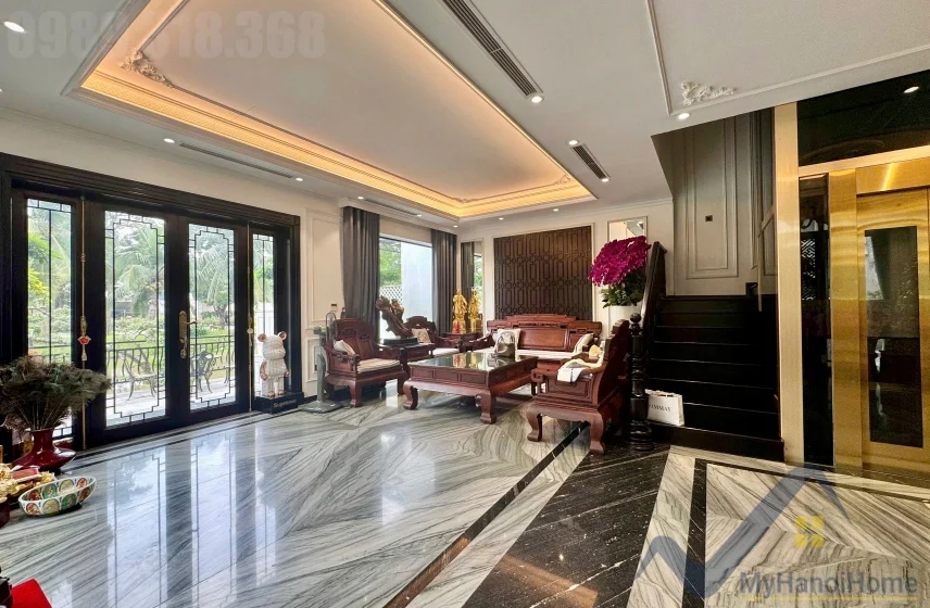 Xem ảnh 23: Ảnh 23: Biệt thự đơn lập Vinhomes Riverside cho thuê, đủ nội thất, gần BIS