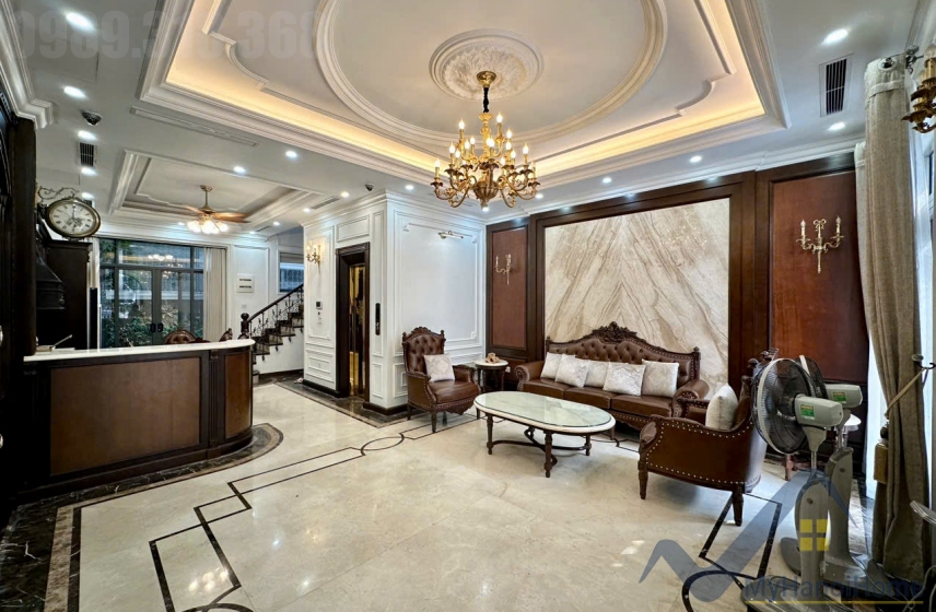 Biệt thự liền kề Harmony cho thuê full nội thất, thang máy 1