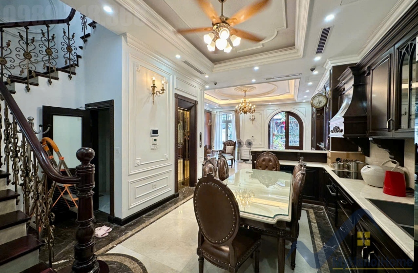 Biệt thự liền kề Harmony cho thuê full nội thất, thang máy 6