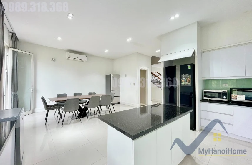 Xem ảnh 19: Ảnh 19: Biệt thự song lập cho thuê Vinhomes Riverside, đủ đồ 4PN