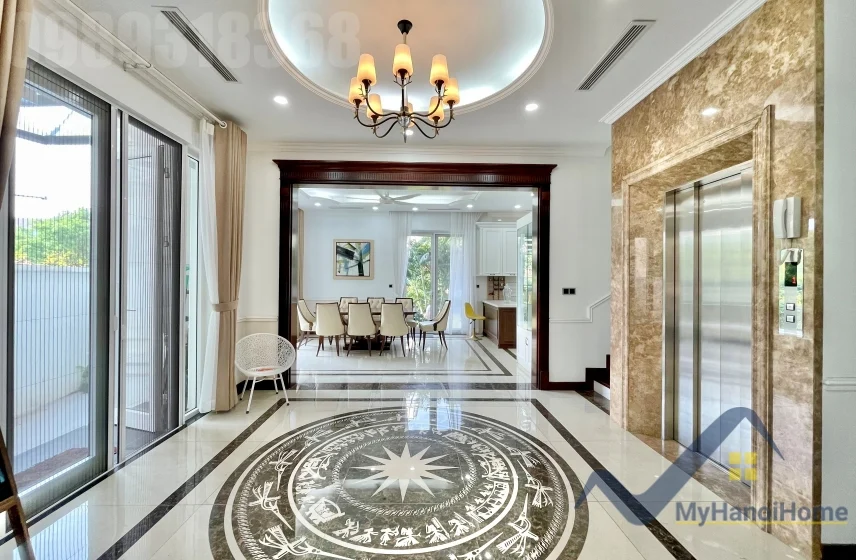 Xem ảnh 19: Ảnh 19: Biệt thự song lập Vinhome Riverside đủ đồ có thang máy cho thuê