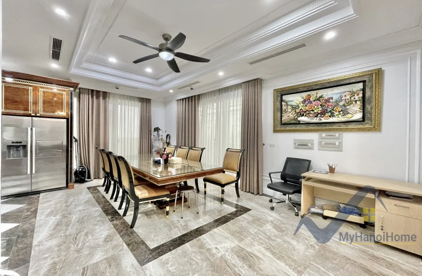 Xem ảnh 2: Ảnh 2: Biệt thự song lập Vinhomes Riverside cho thuê 4 bedrooms