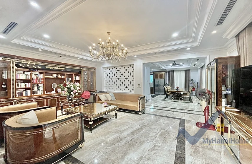 Xem ảnh 22: Ảnh 22: Biệt thự song lập Vinhomes Riverside cho thuê 4 bedrooms