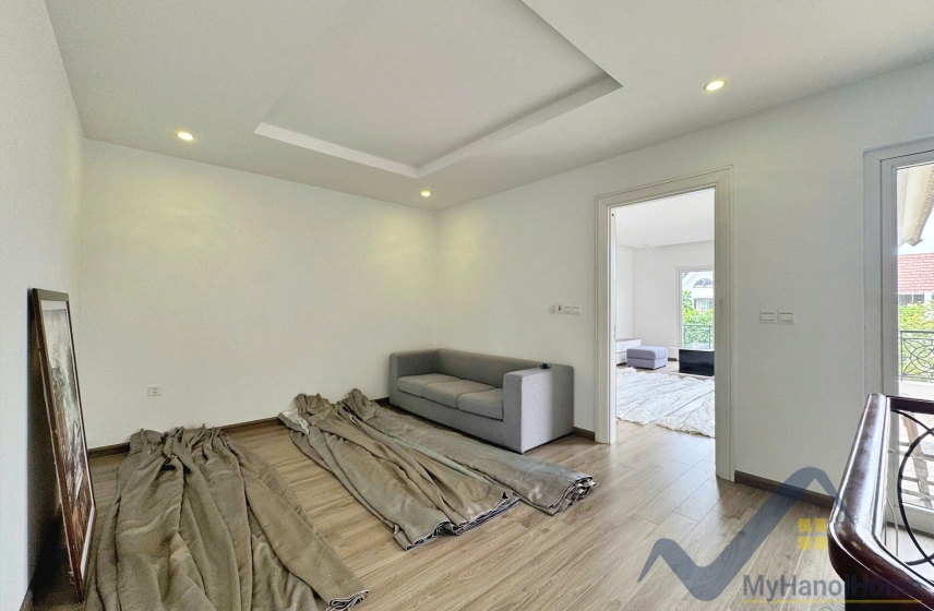 Biệt thự song lập Vinhomes Riverside cho thuê 4PN đủ đồ 15