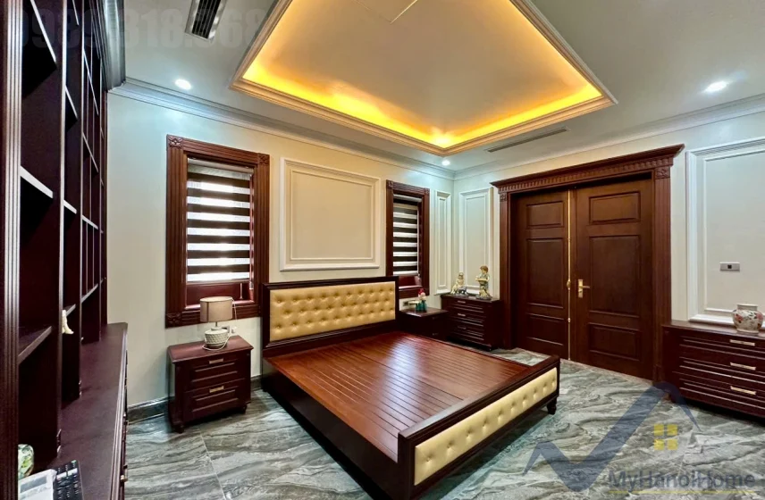 Xem ảnh 12: Ảnh 12: Biệt thự song lập Vinhomes Riverside cho thuê gần BIS, view sông
