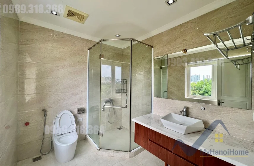 Xem ảnh 9: Ảnh 9: Biệt thự song lập Vinhomes Riverside cho thuê, nội thất hiện đại