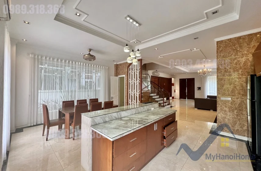 Xem ảnh 19: Ảnh 19: Biệt thự song lập Vinhomes Riverside cho thuê, nội thất hiện đại