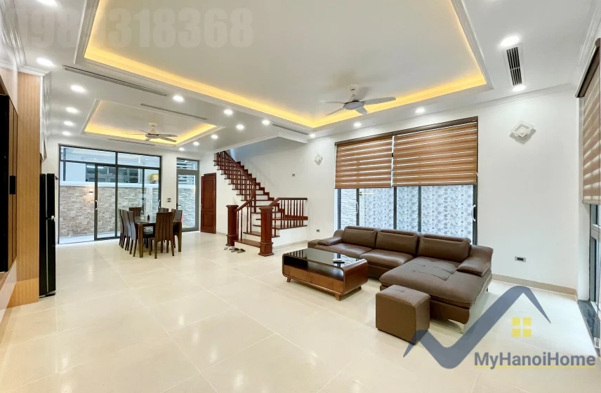 Xem ảnh 2: Ảnh 2: Biệt thự Vinhome Harmony cho thuê, 3 mặt thoáng full nội thất, gần Hồ