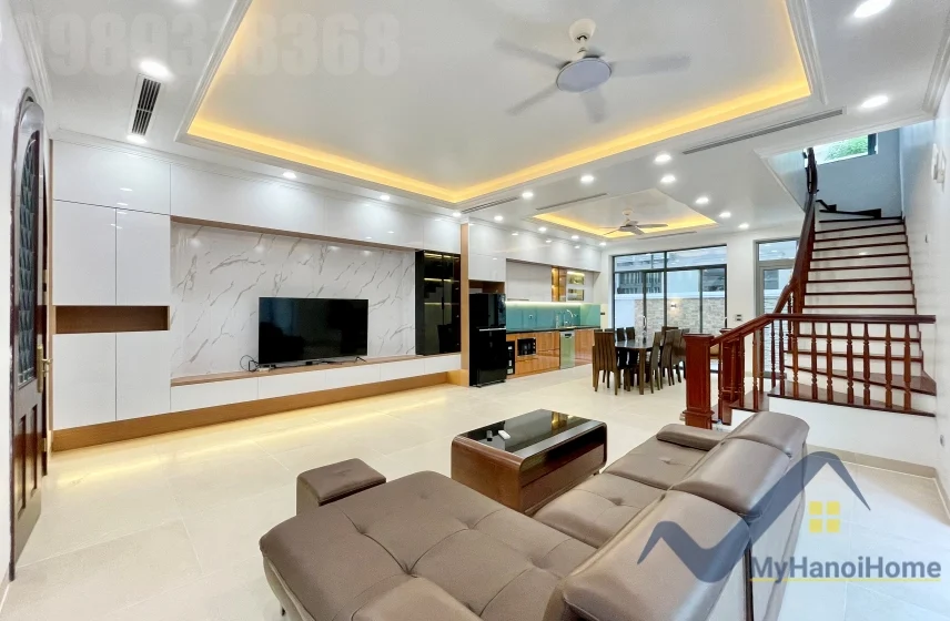 Xem ảnh 13: Ảnh 13: Biệt thự Vinhome Harmony cho thuê, 3 mặt thoáng full nội thất, gần Hồ