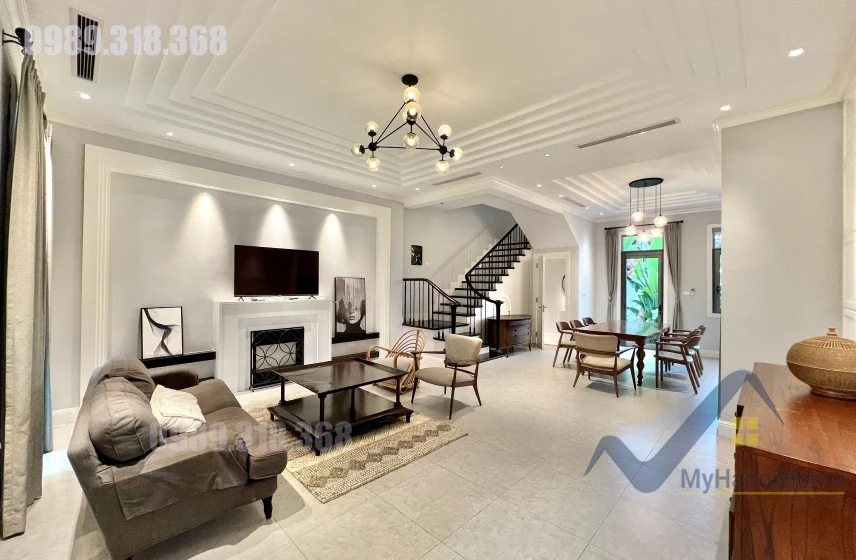 Xem ảnh 2: Ảnh 2: Biệt thự Vinhome Harmony cho thuê trang bị full nội thất