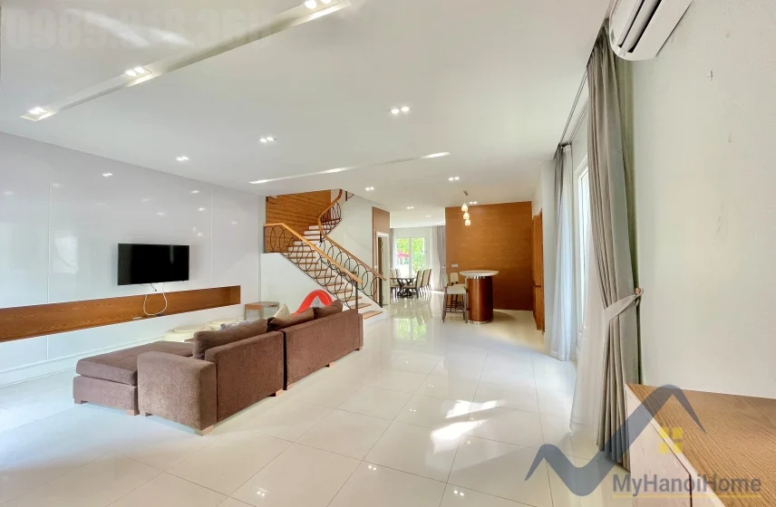 Xem ảnh 2: Ảnh 2: Biệt thự Vinhomes Riverside cho thuê, căn song lập full đồ