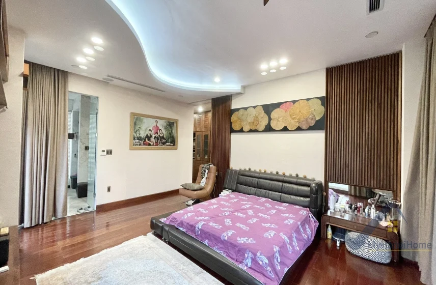 Xem ảnh 4: Ảnh 4: Biệt thự Vinhomes Riverside cho thuê đơn lập, đã thiết kế mới