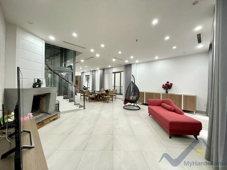 Xem ảnh 19: Ảnh 19: Căn biệt thự đơn lập cho thuê tại Vinhome Riverside đủ đồ