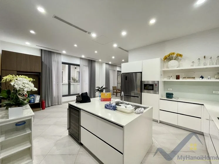 Xem ảnh 22: Ảnh 22: Căn biệt thự đơn lập cho thuê tại Vinhome Riverside đủ đồ