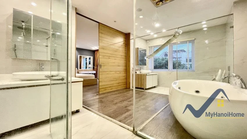 Xem ảnh 8: Ảnh 8: Cần cho thuê biệt thự song lập, có sông Vinhomes Riverside