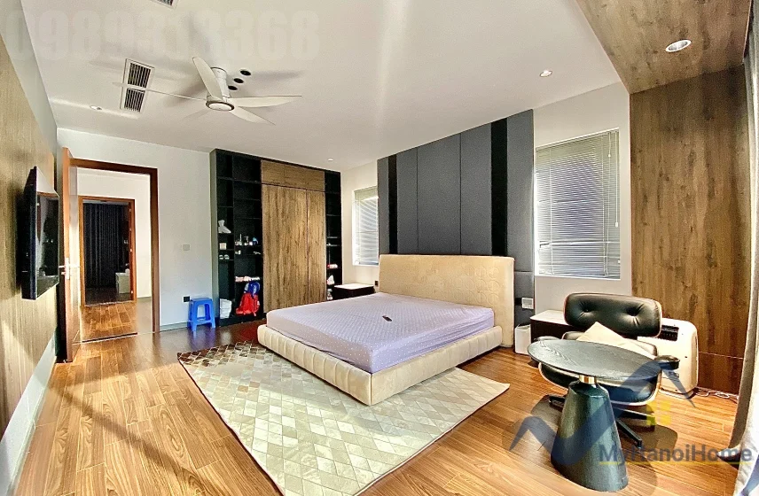 Xem ảnh 3: Ảnh 3: Cho thuê biệt thự Hoa Sữa Vinhomes Riverside đã hoàn thiện nội thất