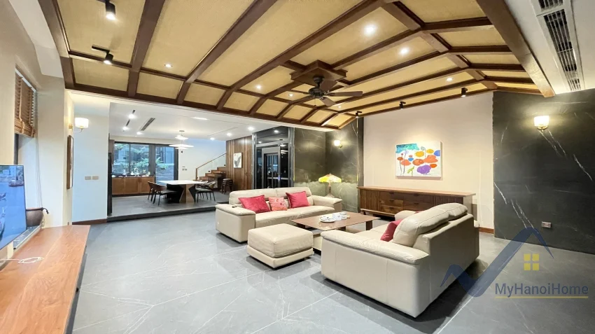 Xem ảnh 2: Ảnh 2: Cho thuê biệt thự song lập Harmony, đủ đồ có thang máy