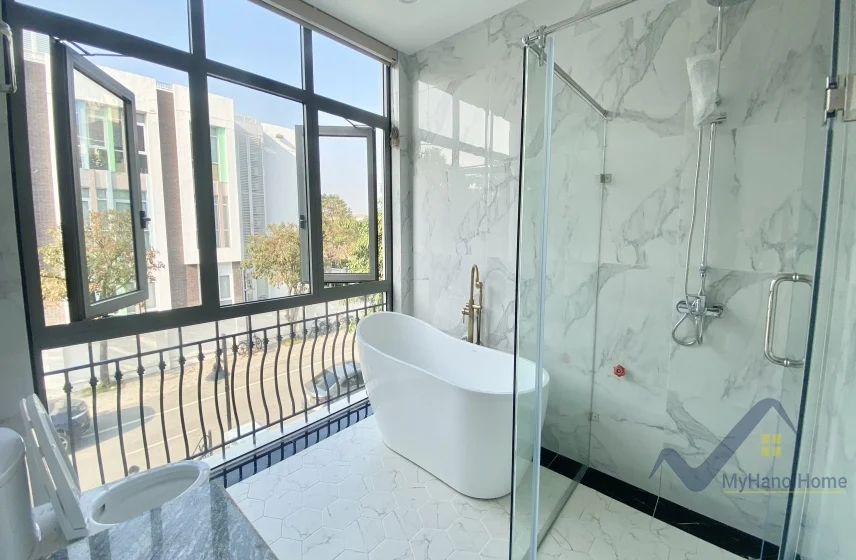 Xem ảnh 2: Ảnh 2: Cho thuê biệt thự song lập Harmony Long Biên trang bị full đồ