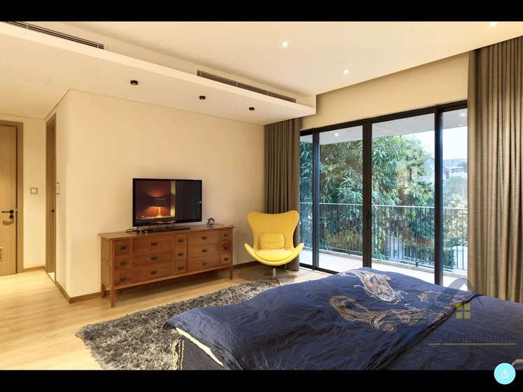 Xem ảnh 15: Ảnh 15: Cho thuê biệt thự song lập Vinhomes Riverside, 4 phòng ngủ full nội thất