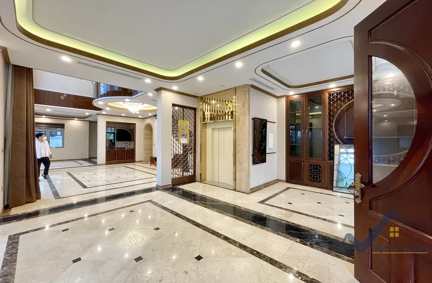 Xem ảnh 2: Ảnh 2: Cho thuê biệt thự Vinhomes Harmony có thang máy 5PN