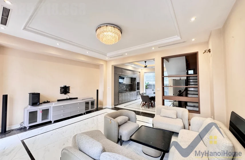 Xem ảnh 3: Ảnh 3: Cho thuê biệt thự Vinhomes Harmony Nguyệt Quế full đồ