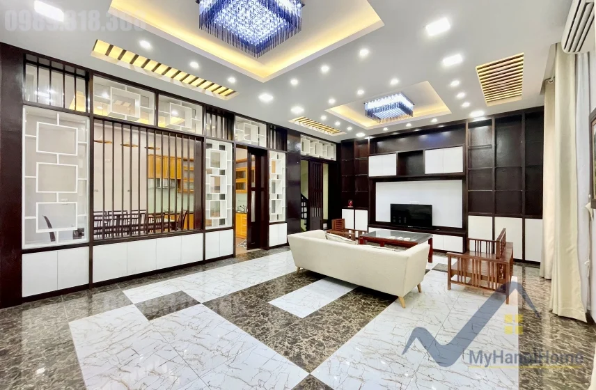 Xem ảnh 2: Ảnh 2: Cho thuê biệt thự Vinhomes Riverside Anh Đào full đồ