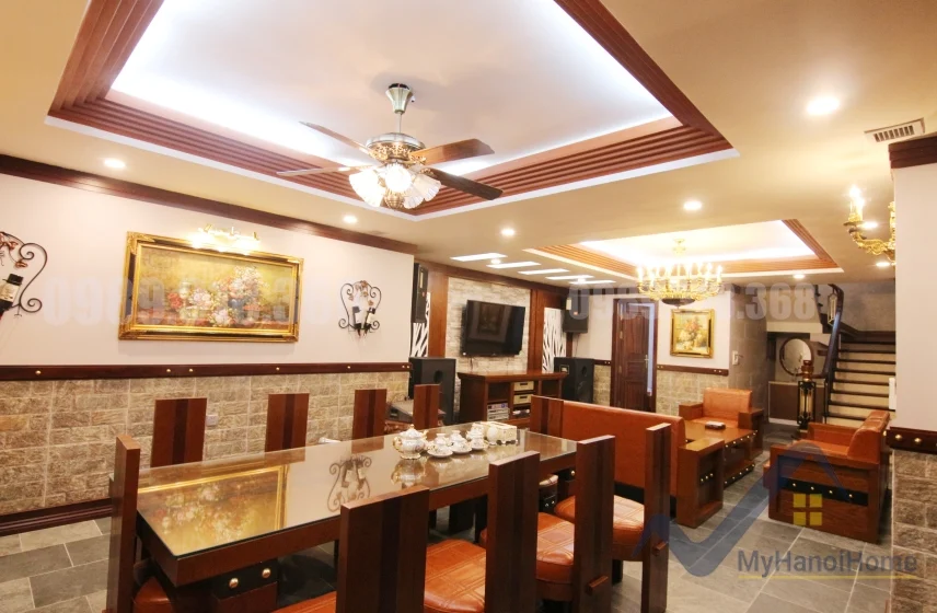 Xem ảnh 5: Ảnh 5: Cho thuê biệt thự Vinhomes Riverside Hoa Phượng full nội thất