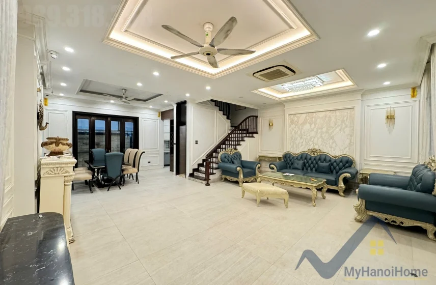 Xem ảnh 2: Ảnh 2: Cho thuê biệt thự Vinhomes Riverside trang bị full nội thất